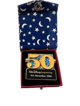 2002 WALT DISNEY IMAGINEERING 50th ANNIVERSARY PIN in Original Box - £18.67 GBP