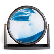 Moving Sand Art - Blue (Round) - £33.11 GBP