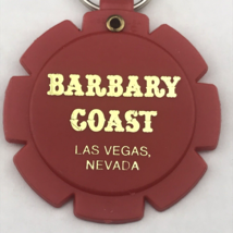 Barbary Coast Key Fob Ring Vintage Casino Chip Shaped Las Vegas Nevada - £7.80 GBP