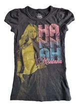 Disney Hannah Montana Girls 6 6X Small Forever Miley Cyrus Shirt RARE Music - $17.77