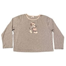 Vtg Mickey Mouse Sweatshirt Disney Store Exclusive Fleece Pullover Size XL Women - £10.95 GBP