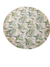 Round  Tablecloth 70” Palm Leaves - $12.07