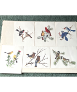 Song bird art prints set of six by Sherm Pehrson - $19.75