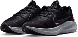 Nike Woman&#39;s Zoom Winflo 8 Shield Black/Violet Ore-Atomic Orange 2022 - £55.77 GBP