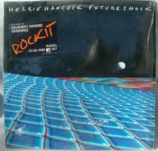 Vinyl LP-Herbie Hancock-Future Shock- Rare MTV Rockit Hype Sticker 1983  - £38.89 GBP