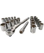 Craftsman 1/2 in. drive Metric and SAE 6 Point Socket and Ratchet Set 22 pc - $108.29 CAD