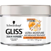 Schwarzkopf Gliss Hair Repair Ultra Moisture Anti-Breakage Liquid Kerati... - $9.46