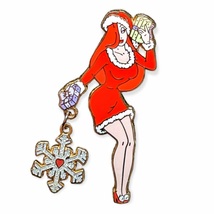 Who Framed Roger Rabbit Disney Pin: Santa Jessica with Snowflake - $298.90