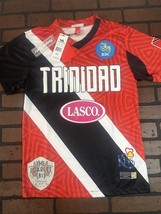 Trinidad 1990 Monde Tasse National Équipe Headgear Classics Soccer Jersey~ Sans - £55.92 GBP