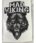 NEW Ingen Doft Mad Viking Beard Wolf Logo Decal Sticker 5-1/2&quot; X 4&quot; - £3.10 GBP