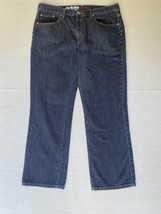 Urban Pipeline Jeans 36x30 Blue Dark Wash Slim Straight Leg Relaxed Tag ... - £17.03 GBP
