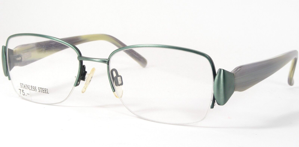 OU 24.323.01 Verde Único Raro Gafas Marco 51-18-130mm Alemania - $66.08