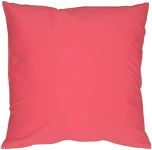 Caravan Cotton Pink 16x16 Throw Pillow, Complete with Pillow Insert - £20.93 GBP