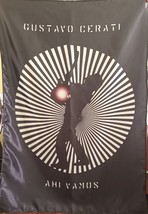 GUSTAVO CERATI Ahi Vamos FLAG CLOTH POSTER BANNER CD Rock Soda Stereo - $20.00