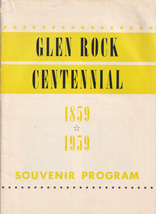 Glen Rock Centennial 1859-1959 (York County, PA) - £11.78 GBP