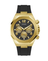 Montre analogique à quartz pour homme Guess cadran noir GW0583G2 en acie... - $110.79