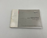 2006 Nissan Sentra Owners Manual Handbook OEM K03B27009 - $26.99