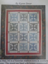 Stitches Through Time CAPE MAY BLUES PATCHWORK Quilt  PATTERN - 60&quot; x 72&quot; - $5.94