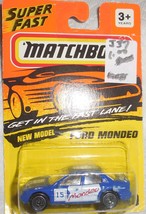 Matchbox 1995 Super Fast #40 &quot;Ford Mondeo&quot; Mint Car On Sealed Card - £2.34 GBP