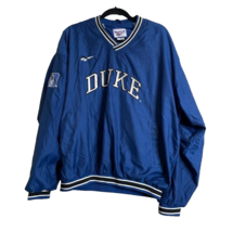 Vintage 90s Reebok Duke University Blue Devils Pullover Jacket Mens Size XL BLue - $36.34