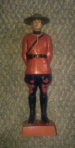 Vintage Canadian Mountie Plastic Standing Figure Reliable Canada - $12.99