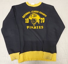 VINTAGE 1979 Jay Tee&#39;s Pittsburgh Pirates NL Champs Long Sleeve T-Shirt LG - £38.71 GBP