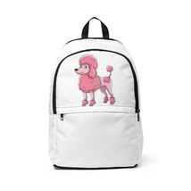 Poodle Unisex Fabric Backpack - £32.77 GBP