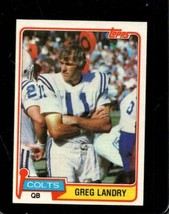 1981 Topps #102 Greg Landry Nm Colts *INVAJ749 - £0.92 GBP