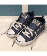 Chuck Taylor All Star Kids vinyl sneakers boys size 13 - $841.54 MXN