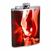 Desert Caves Cat Em1 Flask 8oz Stainless Steel Hip Drinking Whiskey - £11.86 GBP