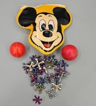 Vintage Disney Mickey Mouse Jacks Toy  (Complete) - £11.79 GBP