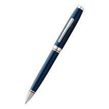 Cross Cross Coventry Ballpoint Pen with Chrome Tone - Blue Lacquer - £39.31 GBP