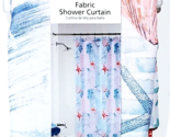 Mainstays Fabric Shower Curtain 72x72 Inch Coastal Reinforced Button Hol... - $27.99