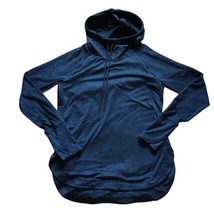 Womens Uptempo Hoodie Sweatshirt Athleta Blue Size M - £31.62 GBP