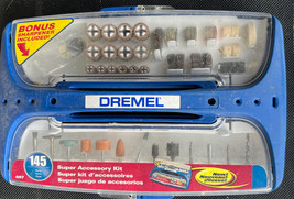 DREMEL 145 SUPER ACCESSORY KIT-- Authentic, OEM, Attachments - £18.87 GBP