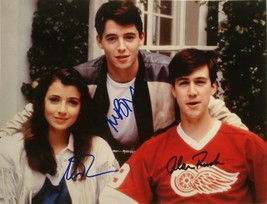 Ferris Bueller&#39;s Day Off Cast Signed Photo X3 - Matthew Broderick w/COA - £183.05 GBP