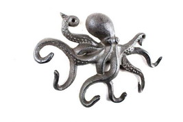 [Pack Of 2] Cast Iron Octopus Hook 11&quot; - £54.96 GBP