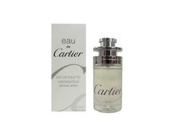 EAU DE CARTIER by Cartier Unisex 0.5oz/15 ml EDT Miniature Travel Spray NIB - £19.55 GBP