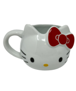 Sanrio Co. Ltd 1999 Hello Kitty Ceramic Mug White - $271.12 MXN