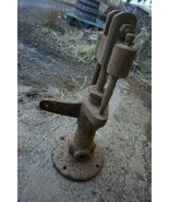 Antique Vintage Old Pump Rusty Industrial Art Steampunk Decor Hit Miss - £73.54 GBP