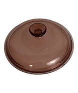 Pyrex Round Replacement Cranberry Lid Pyrex V2.5C lid for 2.5L Vision Sa... - £15.10 GBP