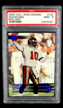 2000 Collector&#39;s Edge Graded Brilliant 142 Shaun King Buccaneers /500 PSA 9 Mint - £7.65 GBP