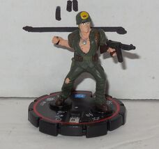 Heroclix Miniature DC Comics Cosmic Justice set Sgt. Rock #021 figure ONLY - $9.85