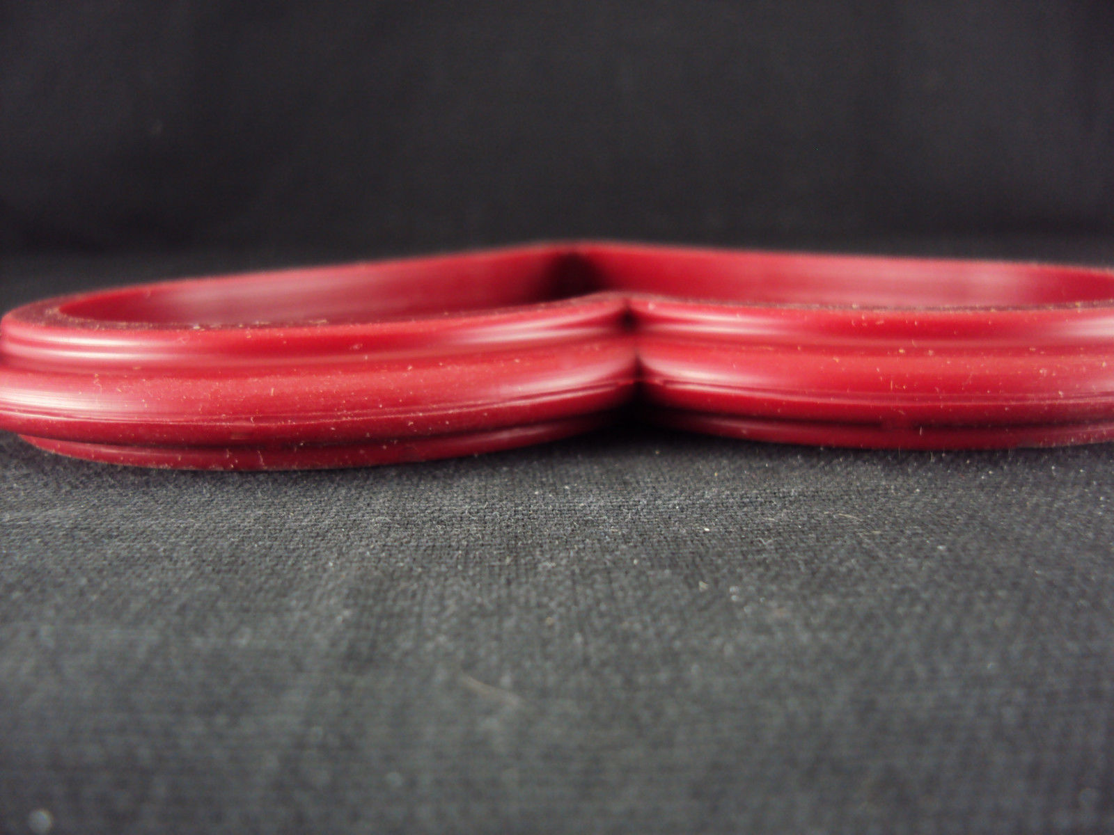 Silicone Trivet, Heart Shape, Red, Silicone Solutions - $6.95