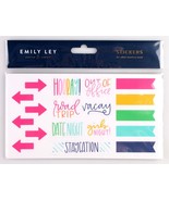 Emily Ley Paper Gifts Fun Planner Stickers 6 sheets 31087 - £4.09 GBP