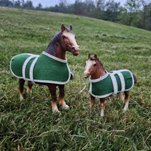 Primary image for Breyer #8384 Clydesdale Mare And Foal Set With Blankets