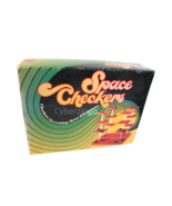 Space Checkers Game w/Broken Pieces PREOWNED - £9.24 GBP