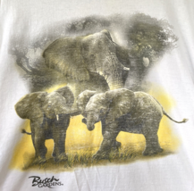 VTG Busch Gardens T-Shirt Elephants Mens XL Herd Graphics USA Delta Preshrunk - £25.03 GBP