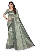 Sari en soie douce lichi Banarasi pour femme magnifique pallu riche jacquard des - £3.90 GBP
