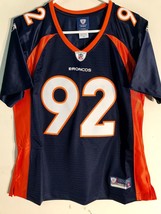 Reebok Women&#39;s Premier SEWN NFL Jersey Denver Broncos Elvis Dumervil Blue sz XL - £10.05 GBP